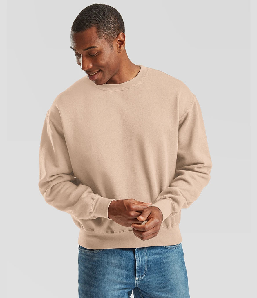 Fruit of the Loom SS141 Fruit of the Loom Supercotton™ Sweatshirt in Desert Sand