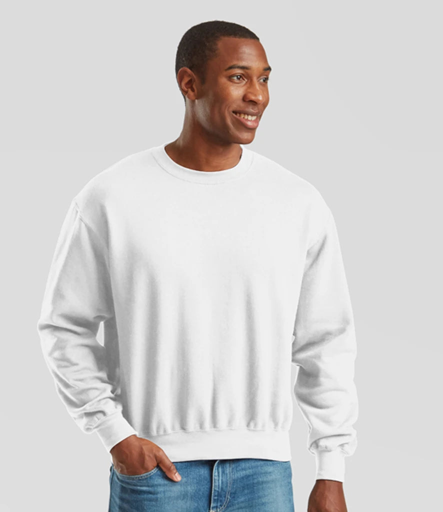Fruit of the Loom SS141 Fruit of the Loom Supercotton™ Sweatshirt in White