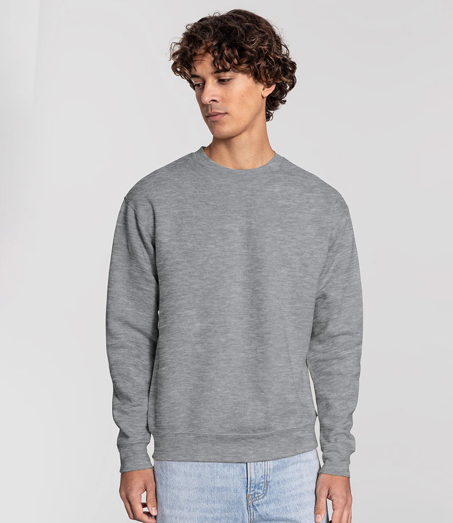 Fruit of the Loom SS151 Fruit of the Loom Iconic Premium Set-In Sweatshirt in Athletic Heather