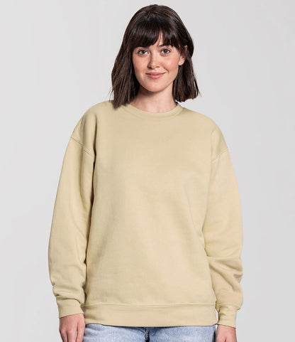 Fruit of the Loom SS151 Fruit of the Loom Iconic Premium Set-In Sweatshirt in Desert Sand