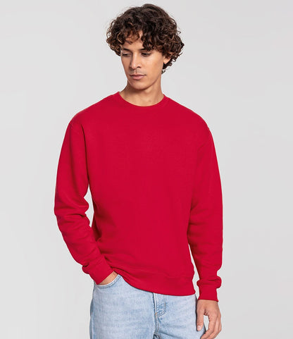 Fruit of the Loom SS151 Fruit of the Loom Iconic Premium Set-In Sweatshirt in Red
