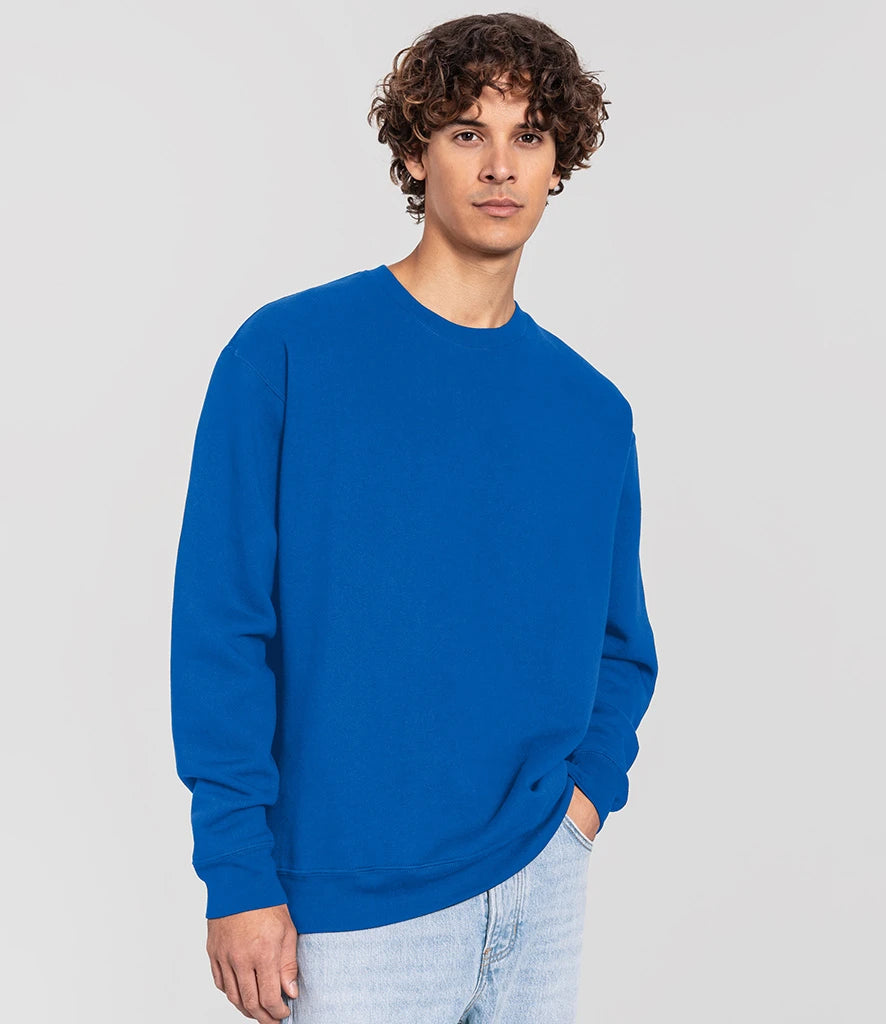 Fruit of the Loom SS151 Fruit of the Loom Iconic Premium Set-In Sweatshirt in Royal Blue