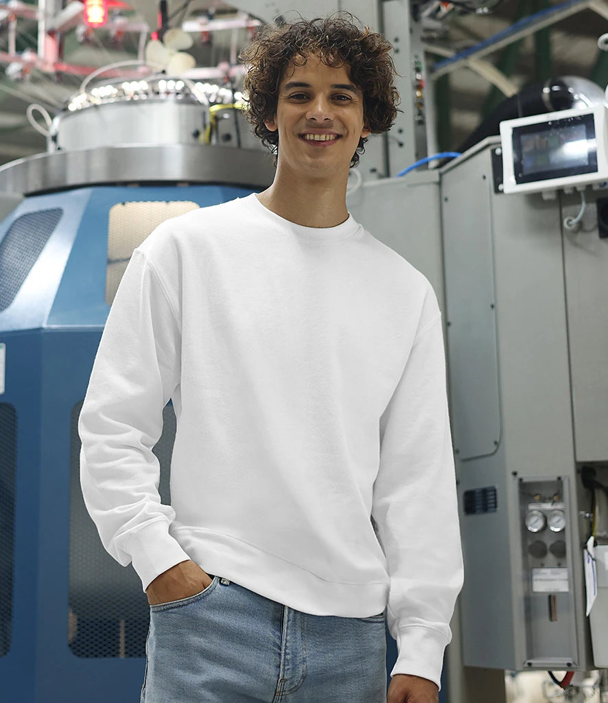 Fruit of the Loom SS151 Fruit of the Loom Iconic Premium Set-In Sweatshirt in White