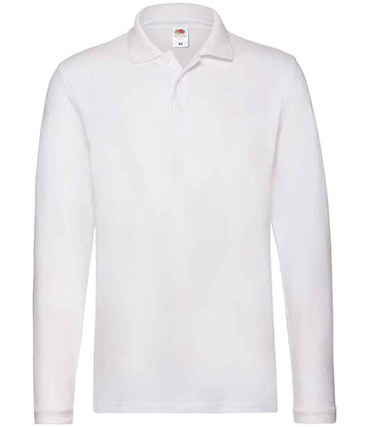 Fruit of the Loom SS24 polo in White