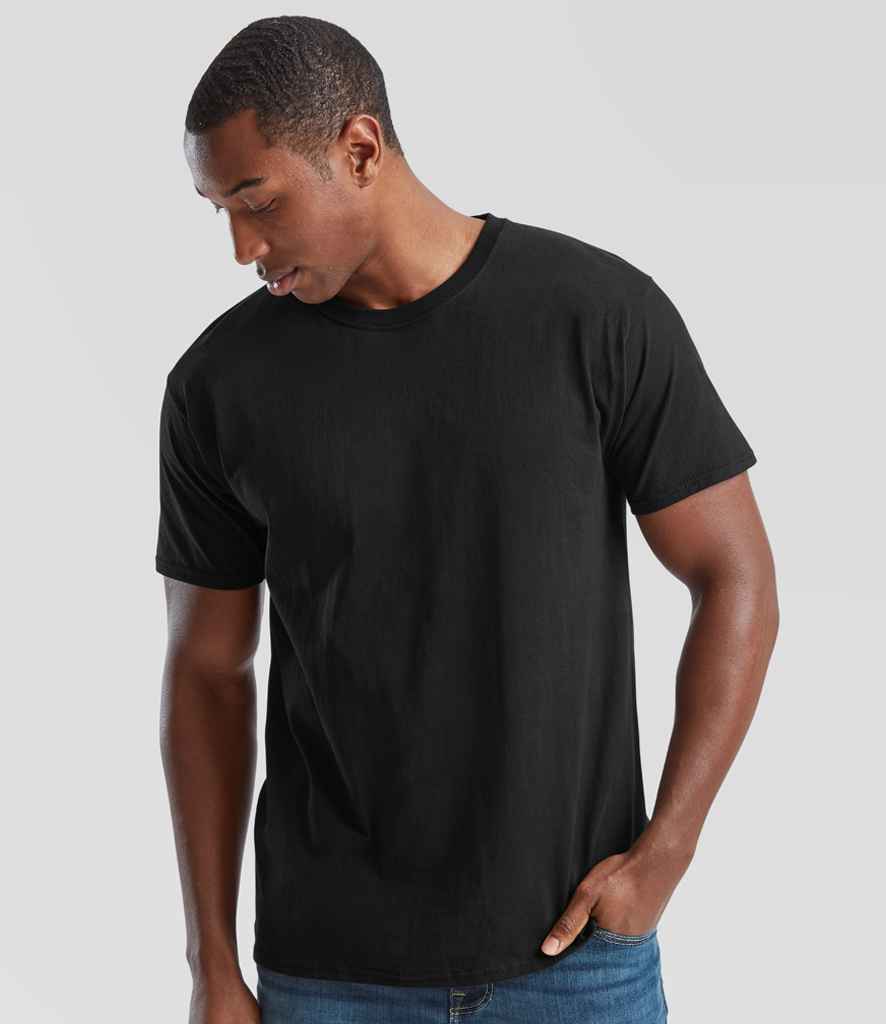 Fruit of the Loom SS6 Value T-Shirt in Black