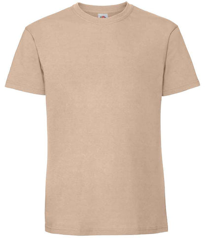 Fruit of the Loom SS620 Iconic 195 T-Shirt in Desert Sand