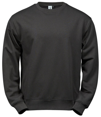 Tee Jays T5100 Tee Jays Power Organic Sweatshirt in Dark Grey