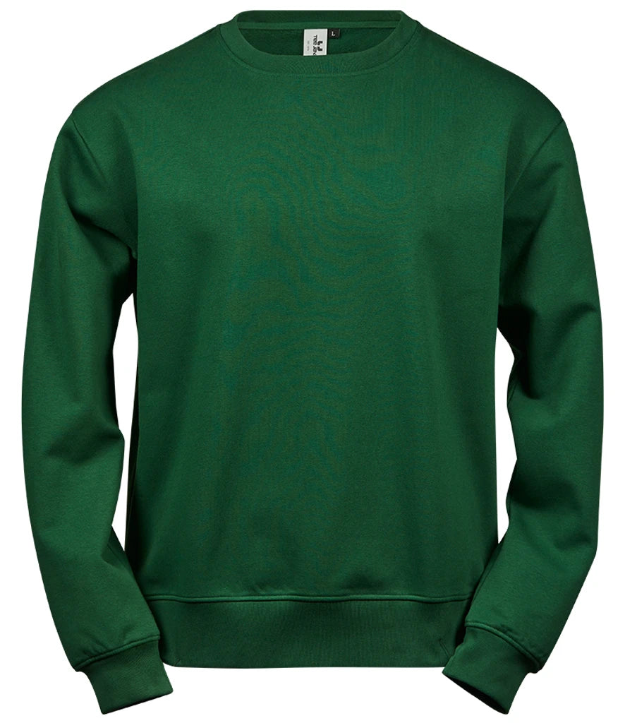 Tee Jays T5100 Tee Jays Power Organic Sweatshirt in Forest Green