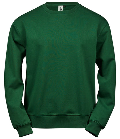 Tee Jays T5100 Tee Jays Power Organic Sweatshirt in Forest Green