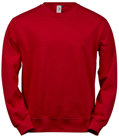 Tee Jays T5100 Tee Jays Power Organic Sweatshirt in Red