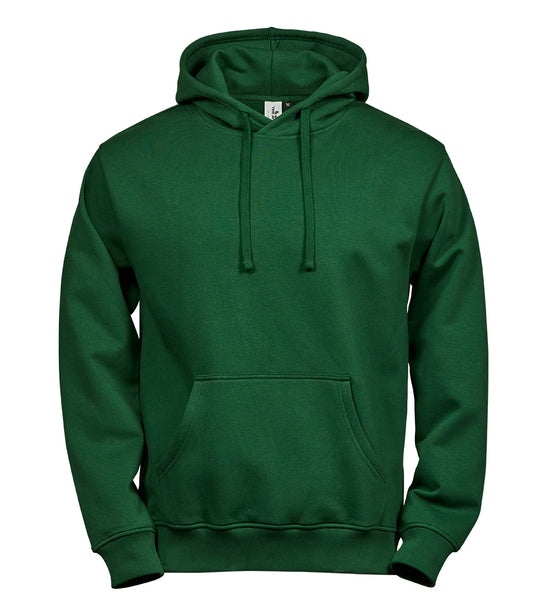 Tee Jays T5102 Power Organic Hoodie in Forest Green