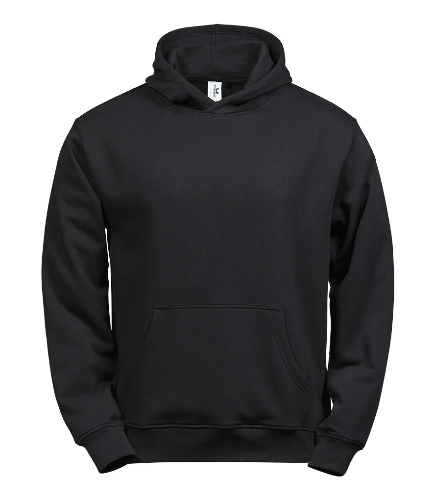 Tee Jays T5102B Kids Power Hoodie in Black