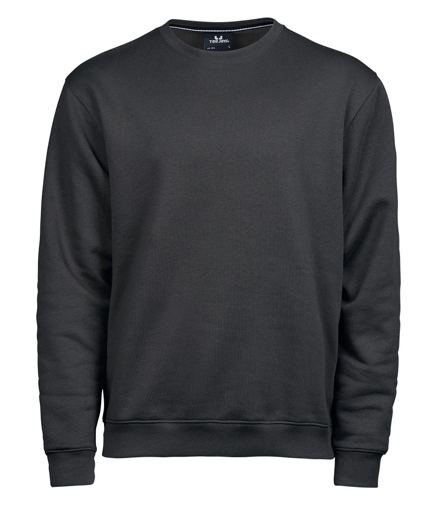 Tee Jays T5429 Tee Jays Heavy Sweatshirt in Dark Grey