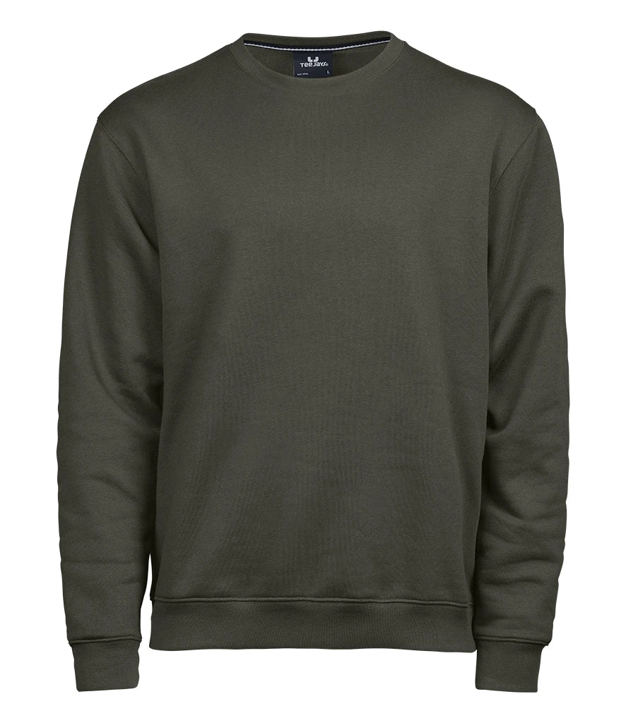 Tee Jays T5429 Tee Jays Heavy Sweatshirt in Deep Green