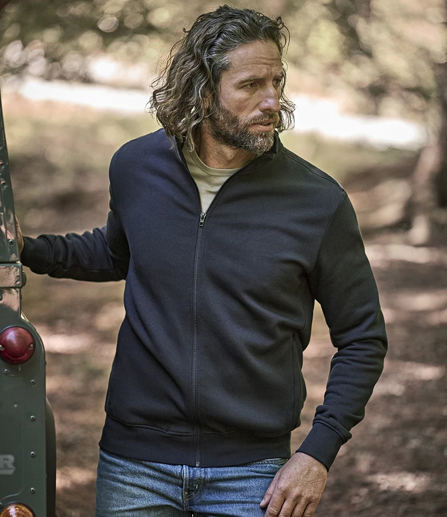 Tee Jays T5440 Tee Jays Full Zip Sweat Jacket in Black