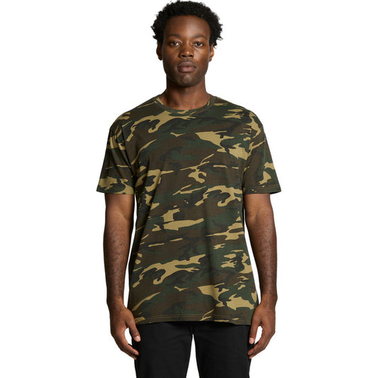 AS Colour 5001C Staple Camo Tee front