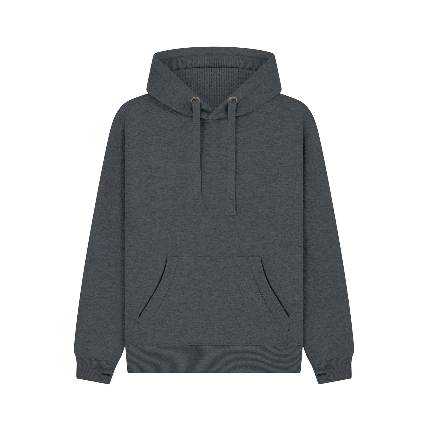 Cottonridge W29PF Saturn Peach Finish Pullover Hoodie — Black Melange
