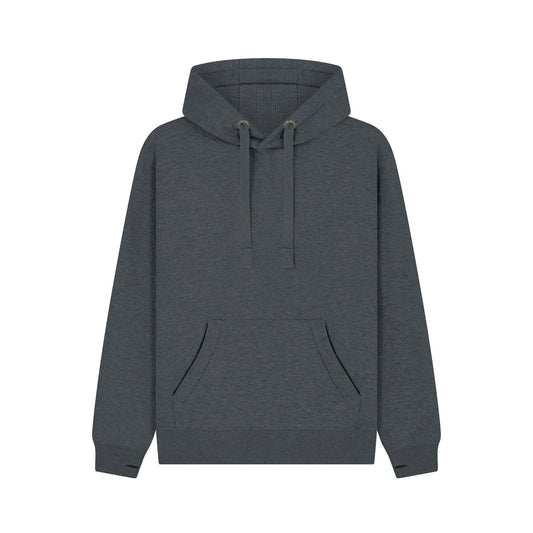 Cottonridge W29PF Saturn Peach Finish Pullover Hoodie — Black Melange