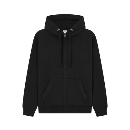 Cottonridge W41PF Jupiter Peach Finish Zip Hoodie — Dusty Black