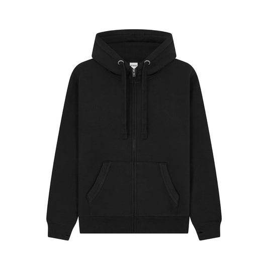 Cottonridge W41PF Jupiter Peach Finish Zip Hoodie — Dusty Black