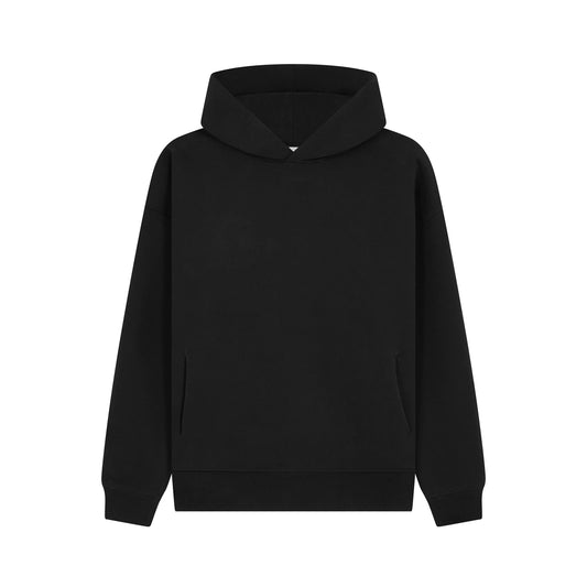 Cottonridge W76 Gemini Relaxed Fit Hoodie Black