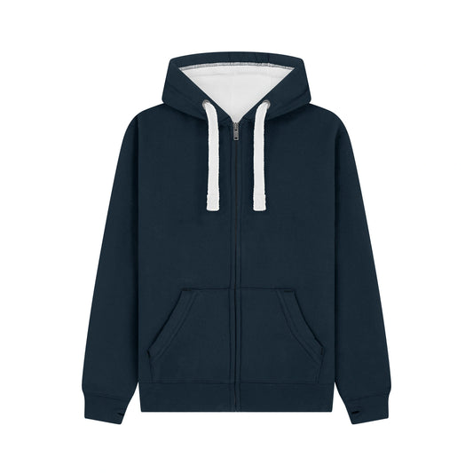 Cottonridge W81PF Orion Ultra Premium Zip Hoodie — French Navy