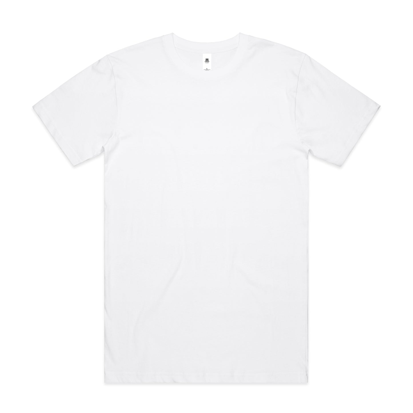 AS Colour 5050 Block Tubular Tee White