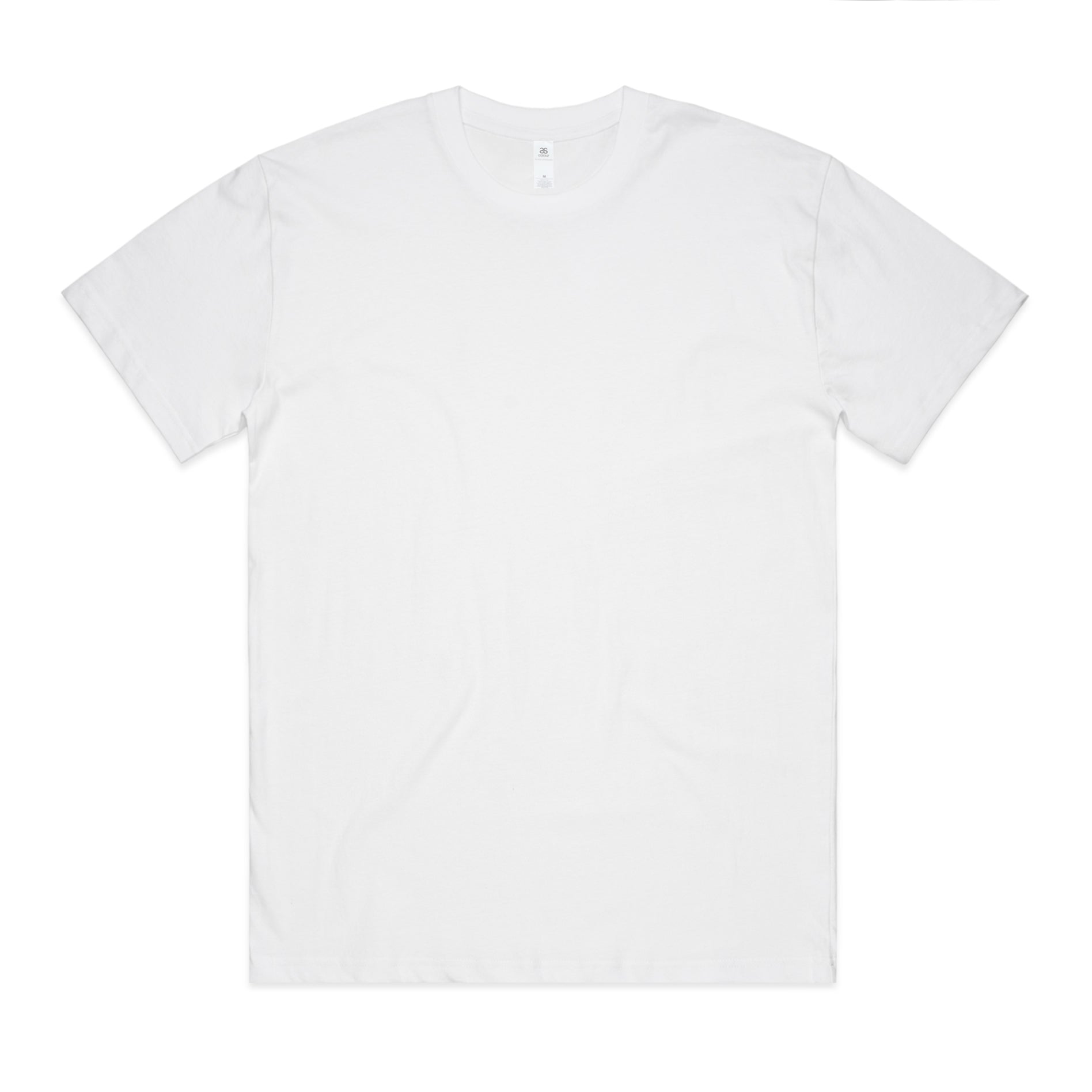 AS Colour 5052 Block Oversized Tee White