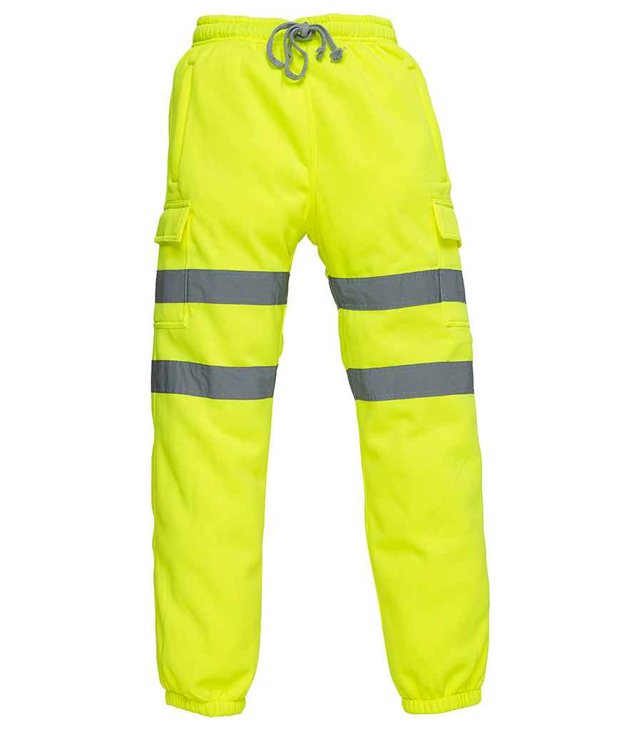 Yoko YK034 Hi-Vis Jog Pants in Yellow