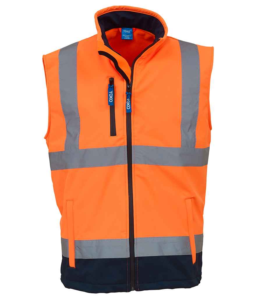 Yoko YK207 Hi-Vis Soft Shell Gilet