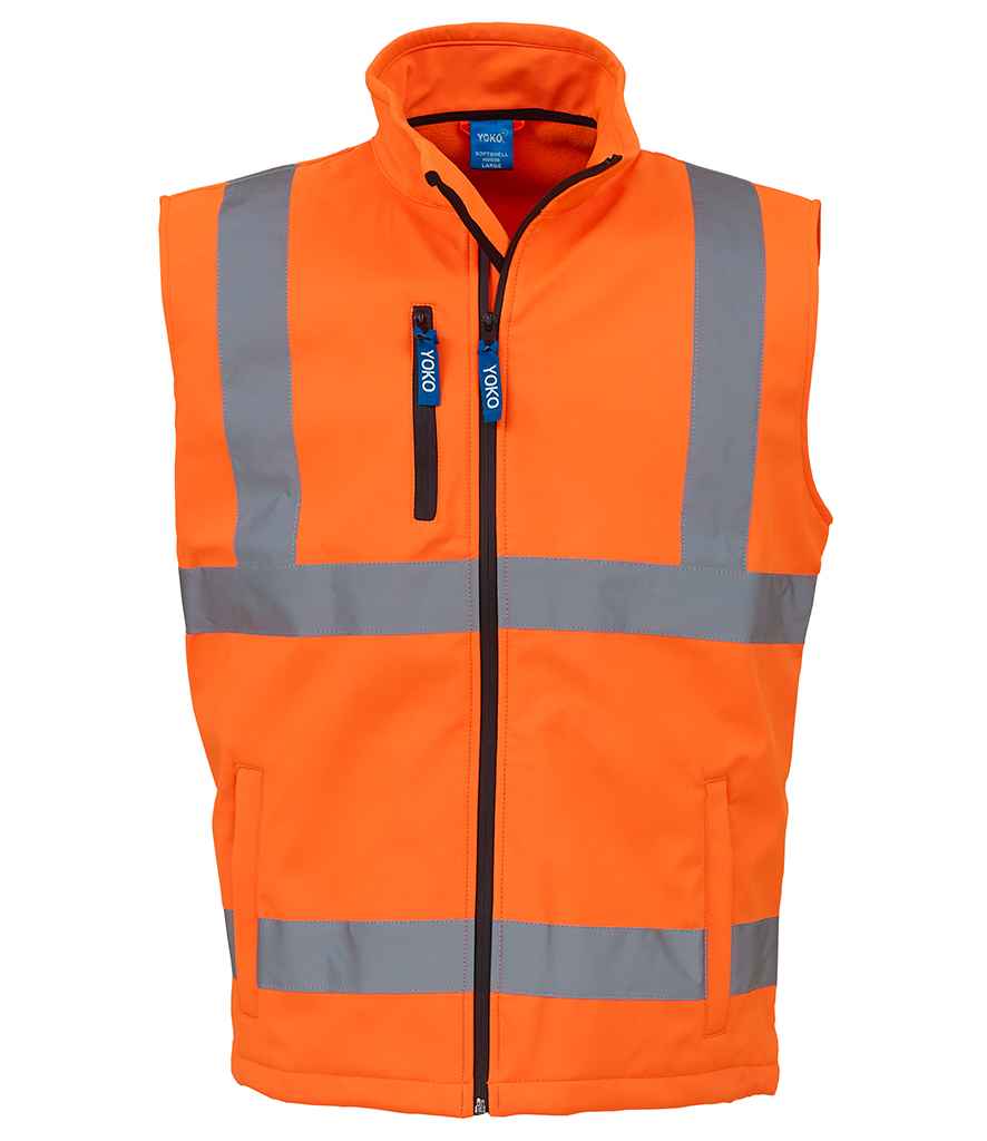 Yoko YK207 Hi-Vis Soft Shell Gilet